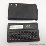 !working! Seiko Instruments Vintage Spell Checker WP-1100 Sii /w Storage Sleeve. Fixed Price $5.99.