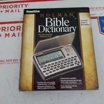 Franklin Holman Bible Dictionary Handheld HBD-1450 Tested Working Box. Fixed Price $47.99.