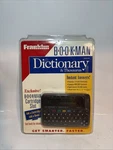 Vintage Franklin Electronics Bookman MWD-640 Dictionary & Thesaurus. Fixed Price $65.99.