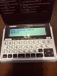 Franklin Electronic Holy Bible King James Version KJV-570A Tested New Batteries. Fixed Price $31.49.