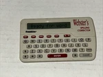 Franklin Webster's Spelling Corrector NCS-100 1997 Vintage Excellent. Fixed Price $5.59.