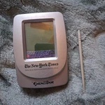 Excalibur The New York Times Touch Screen Crossword Puzzle Electronic Handheld. Fixed Price $7.50.
