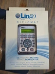 Vintage Lingo Diplomat 15 Language Talking Translator 3.5"X2.5" Travel Size. Fixed Price $29.88.