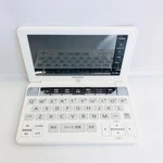 Sharp Brain White Electronic Dictionary PW-SH1-W Tested Used. Fixed Price $112.00.