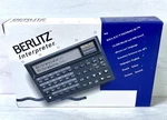 Vintage 1990 Berlitz Interpreter Pocket Translator By Selectronics. Fixed Price $24.00.