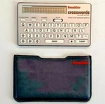 Franklin Crosswords Puzzle Solver CW-40 Handheld Helper, Wallet (case). Fixed Price $28.68.