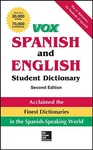 Spanish And English Student Dictionary, Hardcover, 2ND Edition (vox Dict.... Fixed Price $17.78.