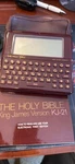 Franklin Electronic Holy Bible King James Version KJ-31 With Case & Manual Works. Fixed Price $75.00.