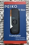 Peiko Translator BOX-01 Voice Translation And Group 5V/C. Fixed Price $25.00.