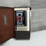 Olympus Pearlcorder L200 Microcassette Recorder With Case - For Parts. Fixed Price $29.99.