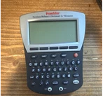 Franklin Handheld Dictionary & Thesaurus MWD-1470 With Language Games. Fixed Price $9.99.
