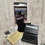 Word Finder WF-220 Vintage Selectronics Dictionary Thesaurus Tested. Fixed Price $28.99.