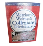 Merriam-webster's Collegiate Dictionary-eleventh Edition With Cd Rom. Fixed Price $30.59.