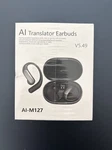 Translator Earbuds Model AI-M127 V5. 49 Black Sealed Brand New. Fixed Price $15.00.
