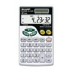 Sharp EL344RB 10-DIGIT Calculator With 2 3/4 X 11/16, Gray/black. Fixed Price $27.99.