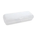Bazic Products Plastic Pencil Case, Multi Purpose Organizer & 1-PACK, Clear. Fixed Price $19.10.