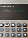 Texas Instruments Language Translator Vintage French Tutor Module W/ Case. Fixed Price $99.99.