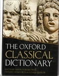 The Oxford Classical Dictionary - 2012 Hardcover By Hornblower, Eidinow + Fine. Fixed Price $92.00.