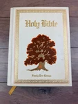 Holy Bible King James Version Family Tree Edition Illustrated Royal. Fixed Price $29.99.