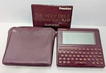 Franklin Computer Holy Bible King James Version Model KJ-21 1989 Complete Tested. Fixed Price $43.97.