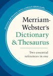Merriam-webster's Dictionary And Thesaurus, Newest Edition, Trade Paperback. Fixed Price $13.98.