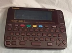 Franklin Bookman Electronic Holy Bible New International Screen Issues For Parts. Fixed Price $19.99.