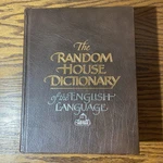 The Random House Dictionary Of English Language Unabridged 2ND Edition 1987. Fixed Price $35.00.