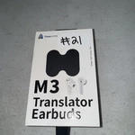 Timekettle M3 Language Translator Earbuds New White. Fixed Price $83.99.