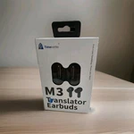 Timekettle M3 Translator Earbuds, Two-way Device With App, 40 Languages. Fixed Price $39.99.