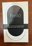 Pocketalk Translator 74 Languages Wi-fi Esim Black Used. Fixed Price $70.00.