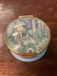 Franklin Mint English Enamels "poetry Of Love" Lord Byron Pill Box. Fixed Price $17.79.