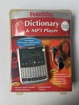 New Franklin Dictionary & MP3 Player MWD-480 Sealed. Fixed Price $44.99.