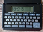 Franklin TES-121 English-spanish Pocket Electronic Translator Phrasebook Works. Fixed Price $18.95.