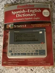 New Franklin DBE-1490 Spanish-english Dictionary Merriam Webster Grammar Sealed. Fixed Price $55.00.