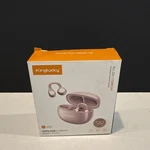 Kinglucky Wireless Open-ear Earbuds Rose Gold Bluetooth. Fixed Price $15.00.