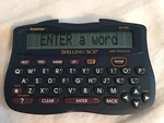 Franklin Spelling Ace Thesaurus Model SA-206 Plus. Hand Held. Word Helps. Fixed Price $21.99.