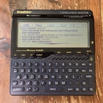 Vintage Franklin LM-6000B The Speaking Language Master Tested Working. Fixed Price $29.99.