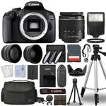 Canon Eos 2000D / Rebel T7 Slr Camera + Lens Kit 18-55MM 32GB Flash & More. Fixed Price $449.95.