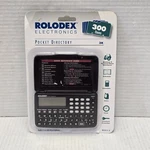 Rolodex Electronics Pocket Directory RF411-3 Stores 300 Items Nib. Fixed Price $9.35.