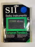 Seiko Instruments Sii European Translator TR-2500 Spanish German French Italian. Fixed Price $89.99.