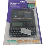 Sharp EL-6690B Memo Master 64KB Electronic Organizer Backlight 3-LINE Display. Fixed Price $11.04.