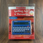Franklin Spelling Ace & Thesaurus New Sealed. Fixed Price $39.99.