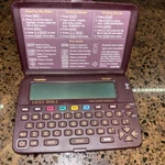 Franklin Bookman Electronic Holy Bible KJB-440 Tested Working (no Batteries). Fixed Price $18.00.